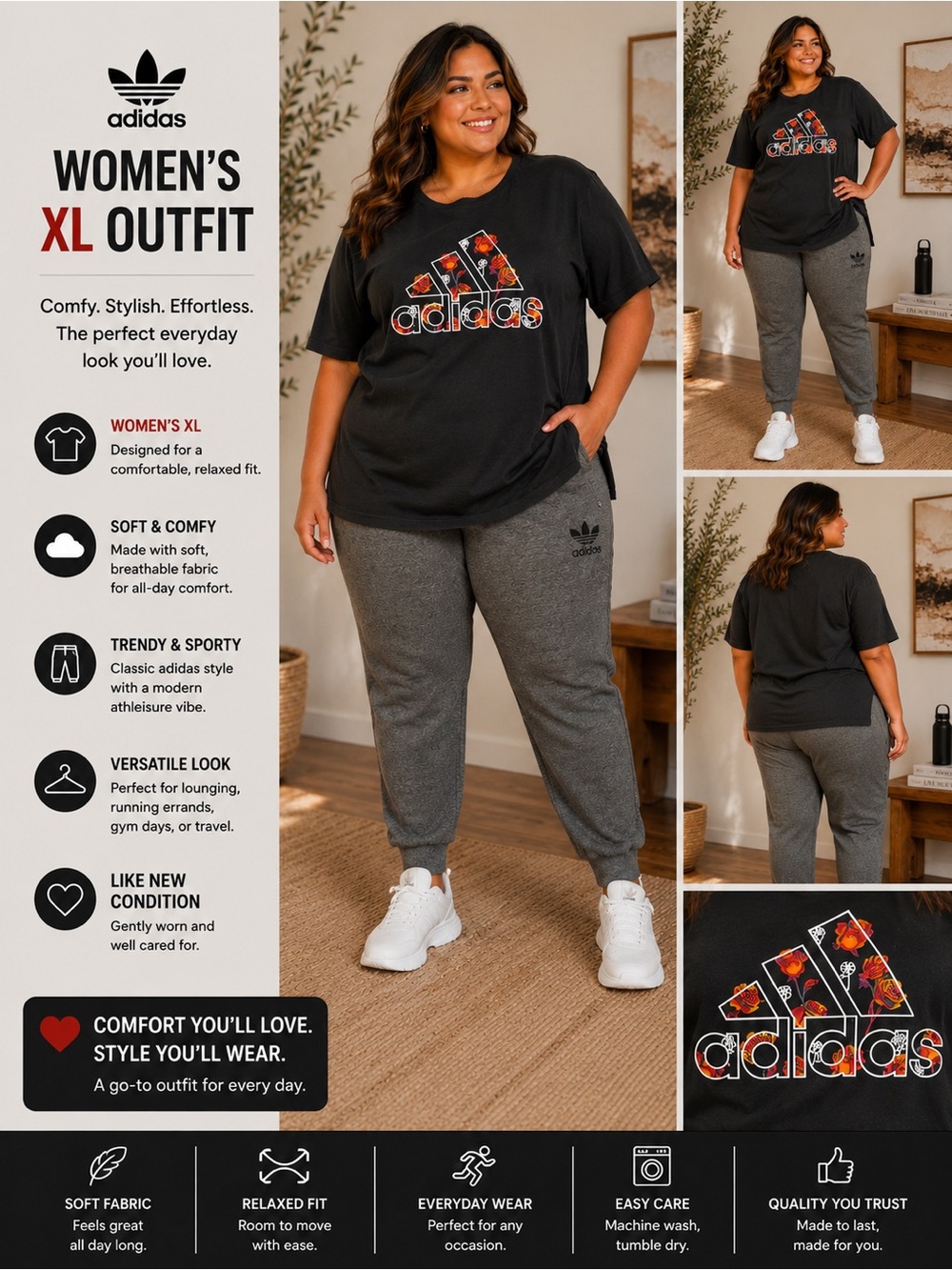 adidas Xl outfit
